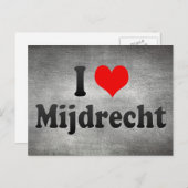 アイラブミドレヒトオランダ ポストカード (正面/裏面)
