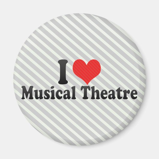 アイラブミュージカル劇場 マグネット (正面)