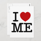 アイラブミーハートミー自尊心自信尊厳 ポストカード (正面/裏面)