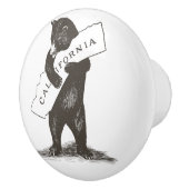 アイラブユーカリフォルニアベアハグ州 セラミックノブ (右)