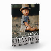 アイラブユーグランティフカスタムォト フォトブロック (左)