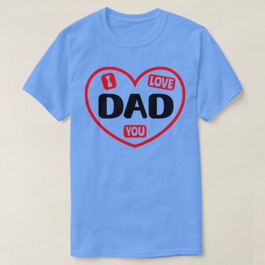 アイラブユーパパ1 Tシャツ (デザイン正面)