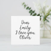 アイラブユー文字テンプレート (スタンド正面)