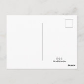 アイラブユー – タキシード（蝶ネクタイ） ポストカード (裏面)