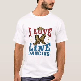 アイラブライン踊り Tシャツ