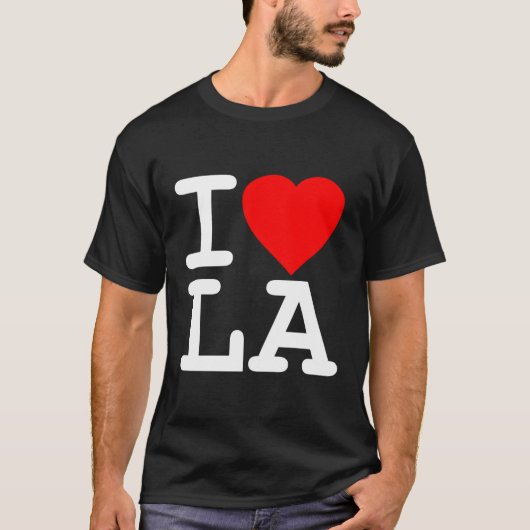 アイラブララロサンゼルス Tシャツ (正面)