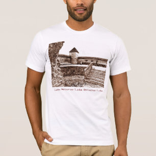 アイラブリダベラルーシアーキテクチャキャッスルスケッチ Tシャツ