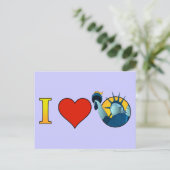 アイラブリバティ ポストカード (スタンド正面)