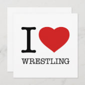 アイラブレスリング サンキューカード (正面/裏面)