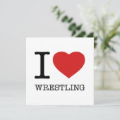 アイラブレスリング サンキューカード (スタンド正面)