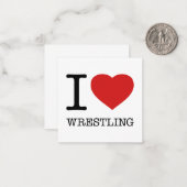 アイラブレスリング ノートカード (正面/裏面インサイチュ)