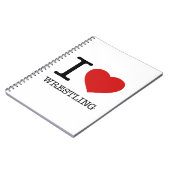 アイラブレスリング ノートブック (左側)