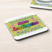 アイラブロサンゼルススマイルブライトコースター コースター (左側)