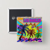アイラブロサンゼルス永遠ボタン 缶バッジ (正面&裏面)