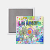 アイラブロサンゼルス深いドリームマグネット マグネット (正面/裏面)