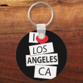 アイラブロサンゼルスCA キーホルダー (正面)