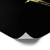 アイラブロックアンドロールヴィンテージスタイル ポスター (角)