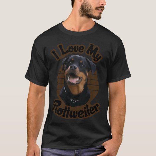 アイラブロットワイラークラシック Tシャツ (正面)
