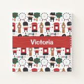 アイラブロンドンテーマ名スケッチ ノートブック (裏面)