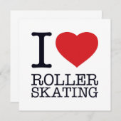 アイラブローラスケートで滑る セーブザデート (正面/裏面)