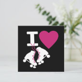 アイラブローラスケートで滑る 招待状 (スタンド正面)