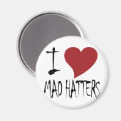 アイラブ不機嫌帽子屋 マグネット (正面/裏面)