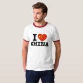 アイラブ中国 Tシャツ (正面フル)