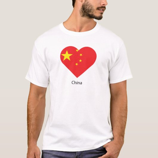 アイラブ中国 Tシャツ (正面)