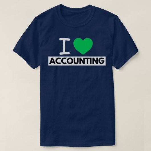 アイラブ会計21 Tシャツ (デザイン正面)