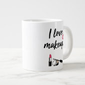 アイラブ化粧 ジャンボコーヒーマグカップ (正面右)