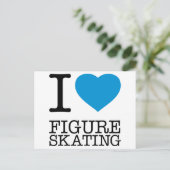 アイラブ姿スケートで滑る ポストカード (スタンド正面)