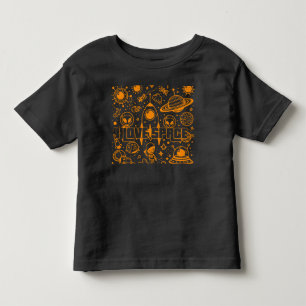 アイラブ宇宙 トドラーTシャツ