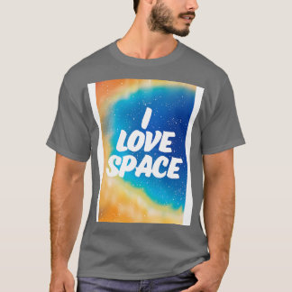 アイラブ宇宙 Tシャツ