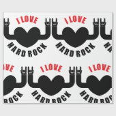 アイラブ懸命ロック ラッピングペーパー (フラット)