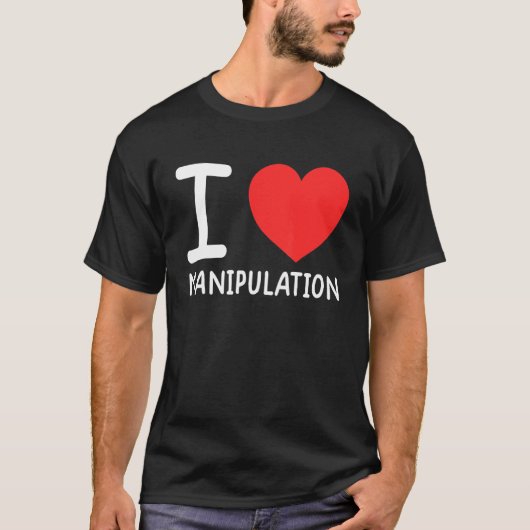 アイラブ操作Iハート操作1 Tシャツ (正面)