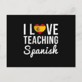 アイラブ教えの先生スペインの新学期 ポストカード (正面)