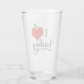 アイラブ教えの先生 タンブラーグラス (裏面)