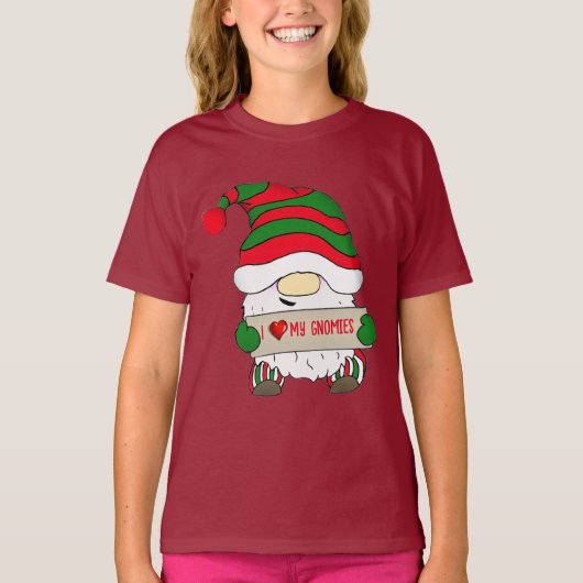 アイラブ格言クリスマス Tシャツ (正面)