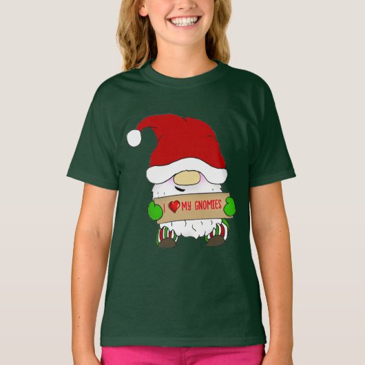 アイラブ格言クリスマス Tシャツ (正面)