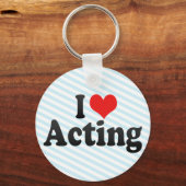 アイラブ演技 キーホルダー (正面)