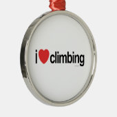 アイラブ登山 メタルオーナメント (右)