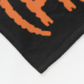 アイラブ秋防止フィジカルセラピーハロウィーン フリースブランケット (角)