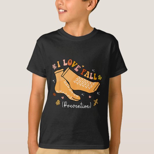アイラブ秋防止秋フィジカルセラピーグルーヴ Tシャツ (正面)