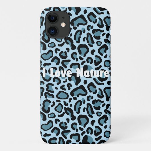 アイラブ自然タイポグラフィアート Case-Mate iPhoneケース (裏面)
