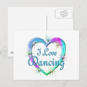 アイラブ踊り ポストカード (正面/裏面)