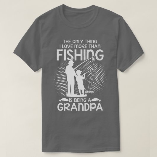 アイラブ魚釣りグランパソングススペシャル Tシャツ (デザイン正面)