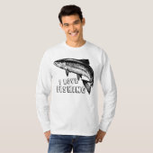 アイラブ魚釣りビッグフィッシュ Tシャツ (正面フル)