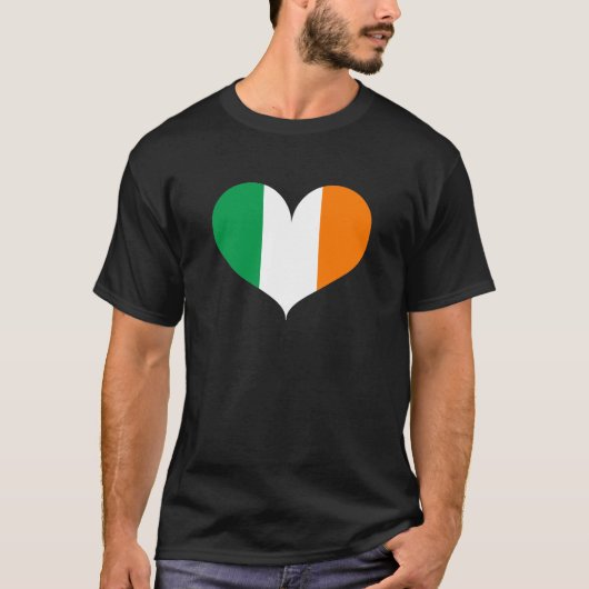 アイラブ・アイルランド国旗 Tシャツ (正面)