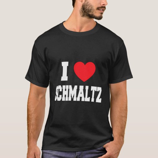 アイラブ・シュマルツ Tシャツ (正面)