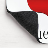 アイラブ(ハート)おたくマウスパッド マウスパッド (コーナー)